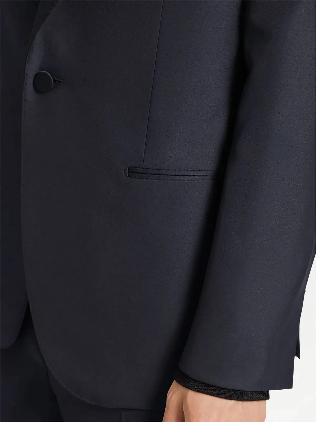 Zegna シングルブレスト ピークラペル スーツ - ブルー - 画像5