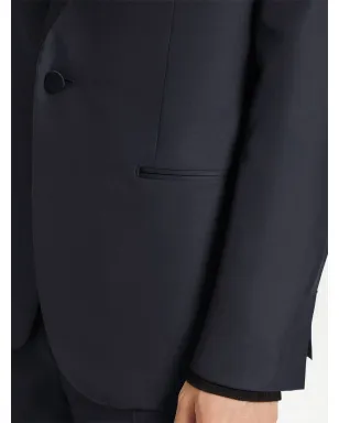 Zegna シングルブレスト ピークラペル スーツ - ブルー - サムネイル5