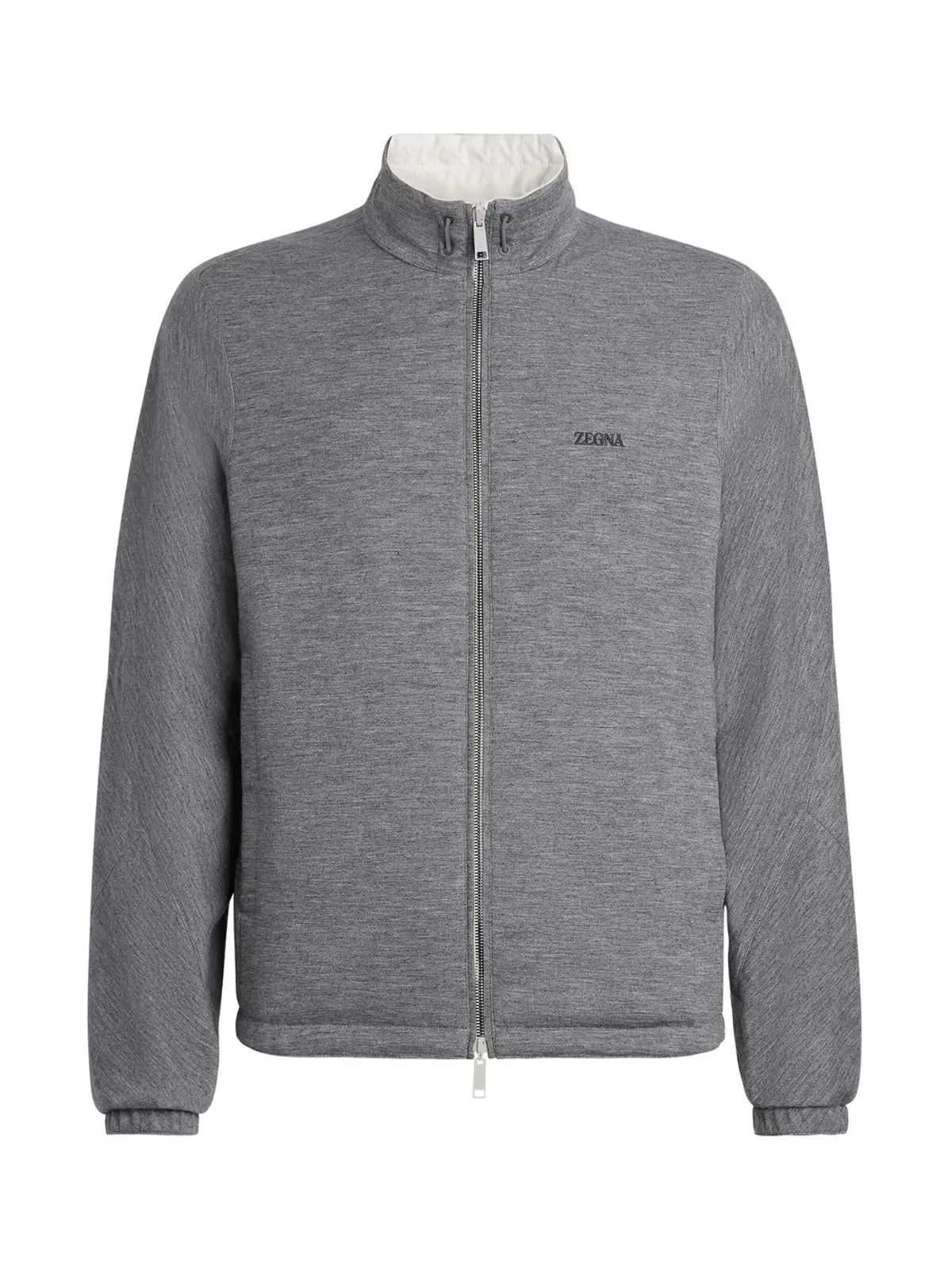 Zegna リバーシブルジップアップ ブルゾン - White - 画像5