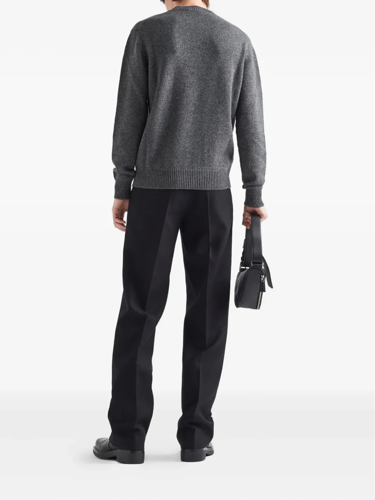 Prada カシミヤセーター グレー - 画像3