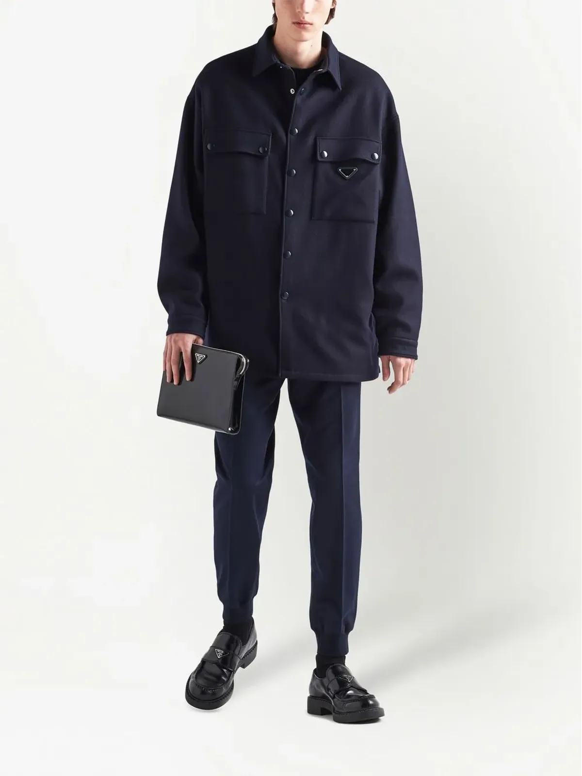 Prada ウールパンツ - 画像2