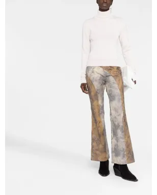 MM6 Maison Margiela オープンバック ロールネックトップ - サムネイル2