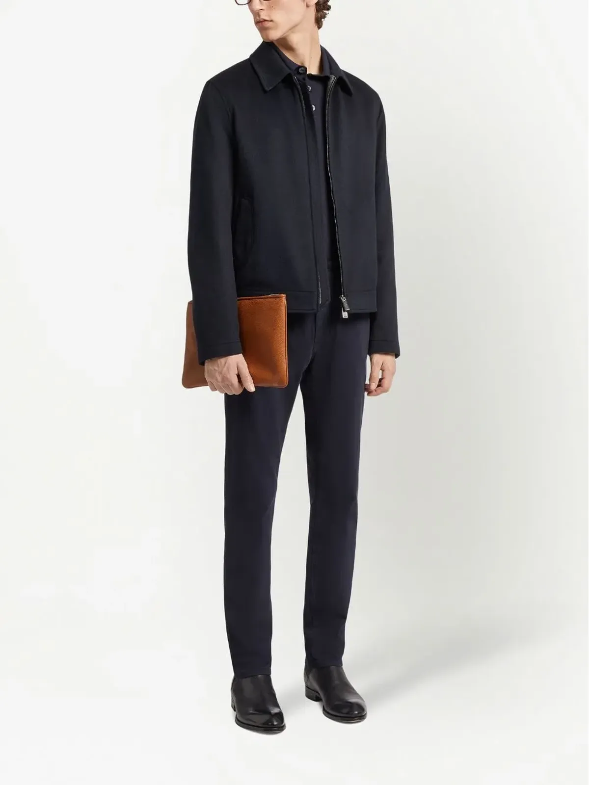 Zegna Cashseta ポロシャツ - 画像2