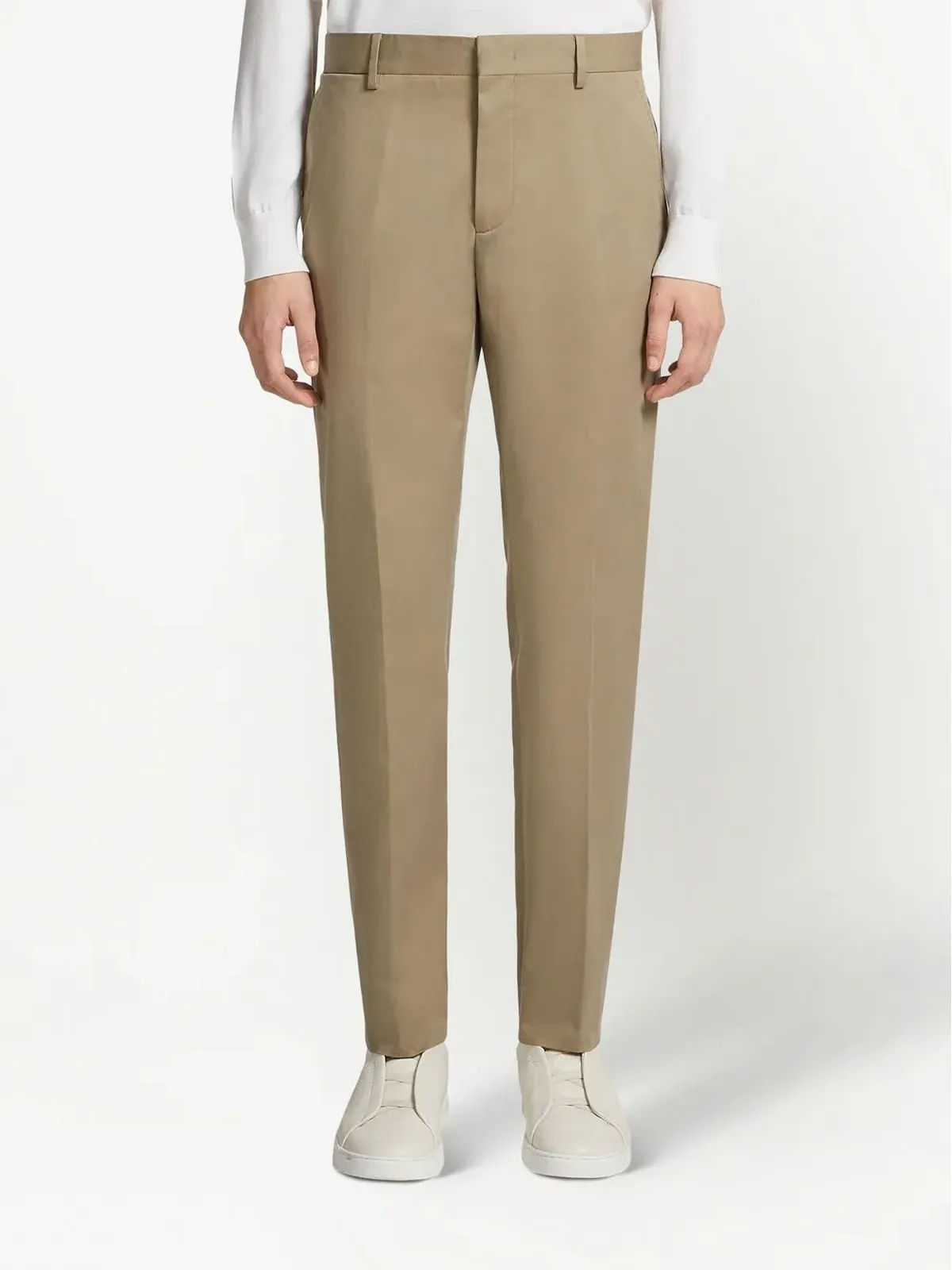 Zegna テーラードコットンパンツ - 画像2