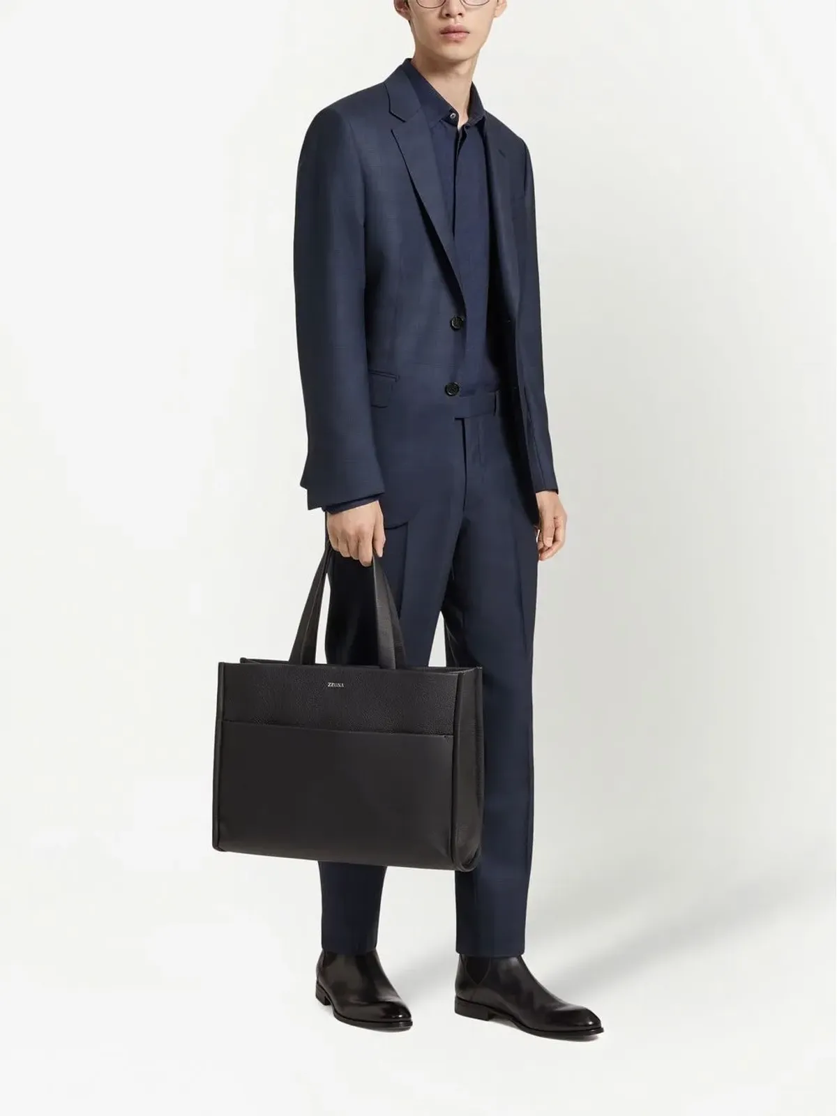 Zegna セントヴェントミラ ウールスーツ（シングルブレスト） - 画像2