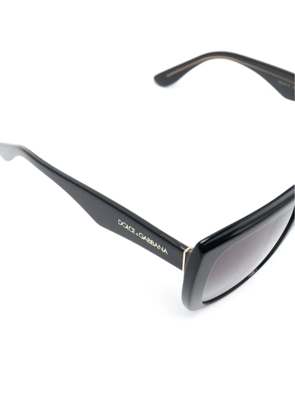 Dolce & Gabbana Eyewear スクエアフレーム グラデーションレンズ サングラス - 画像3