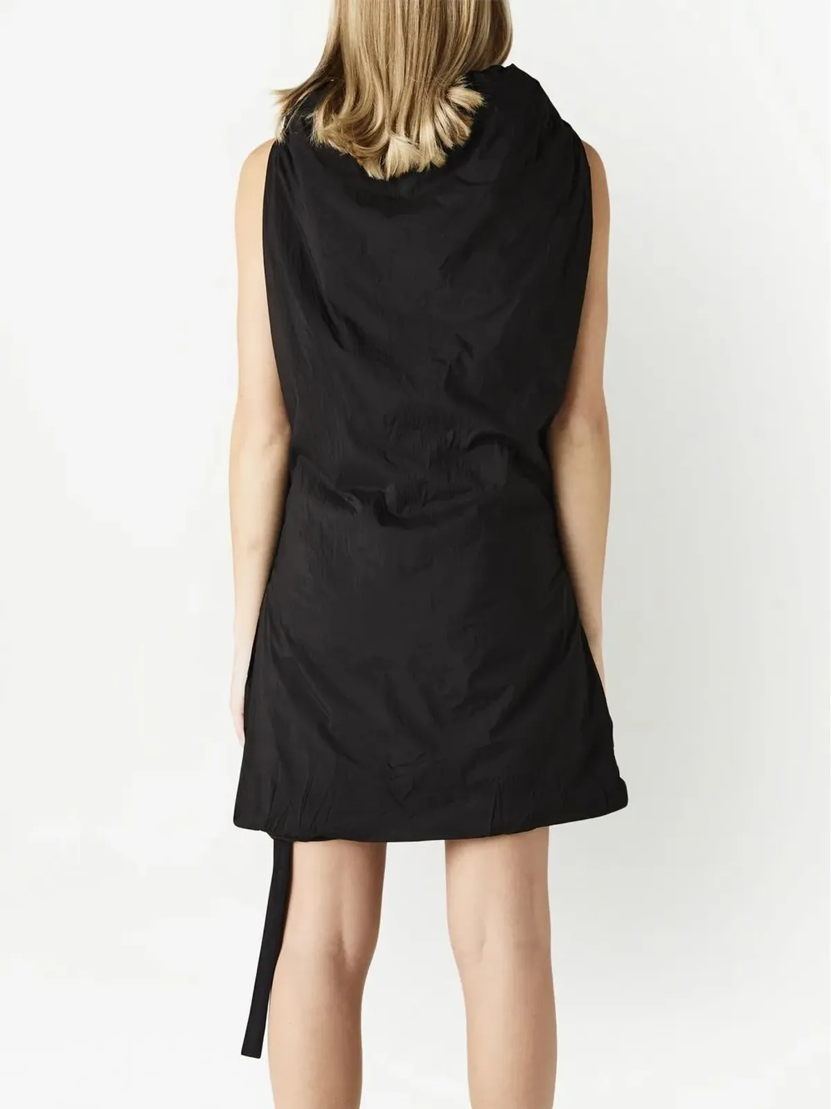 Rick Owens DRKSHDW ギャザー入りミニドレス - 画像3