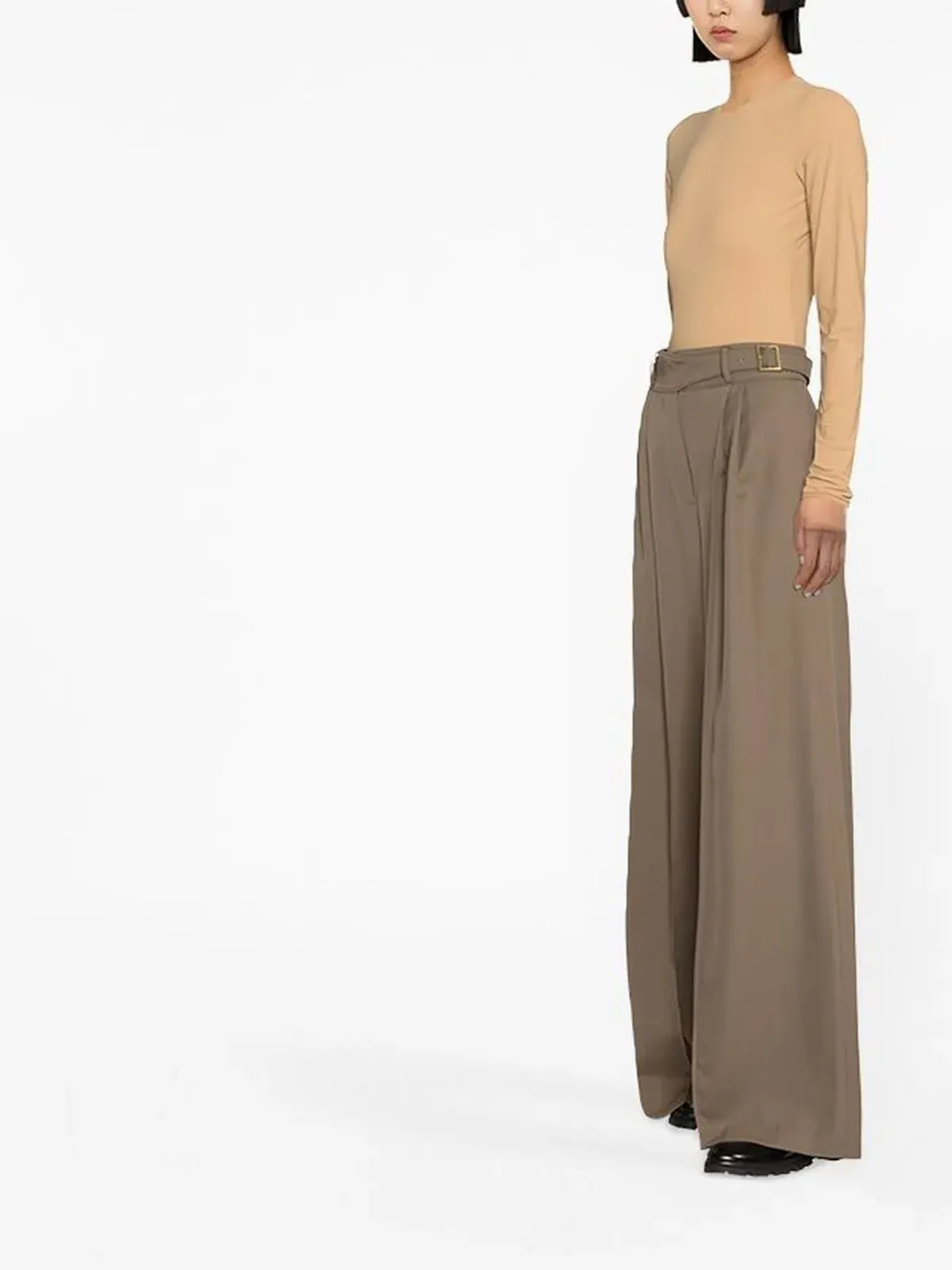 Maison Margiela 半透明 ロングスリーブ ボディスーツ - 画像2