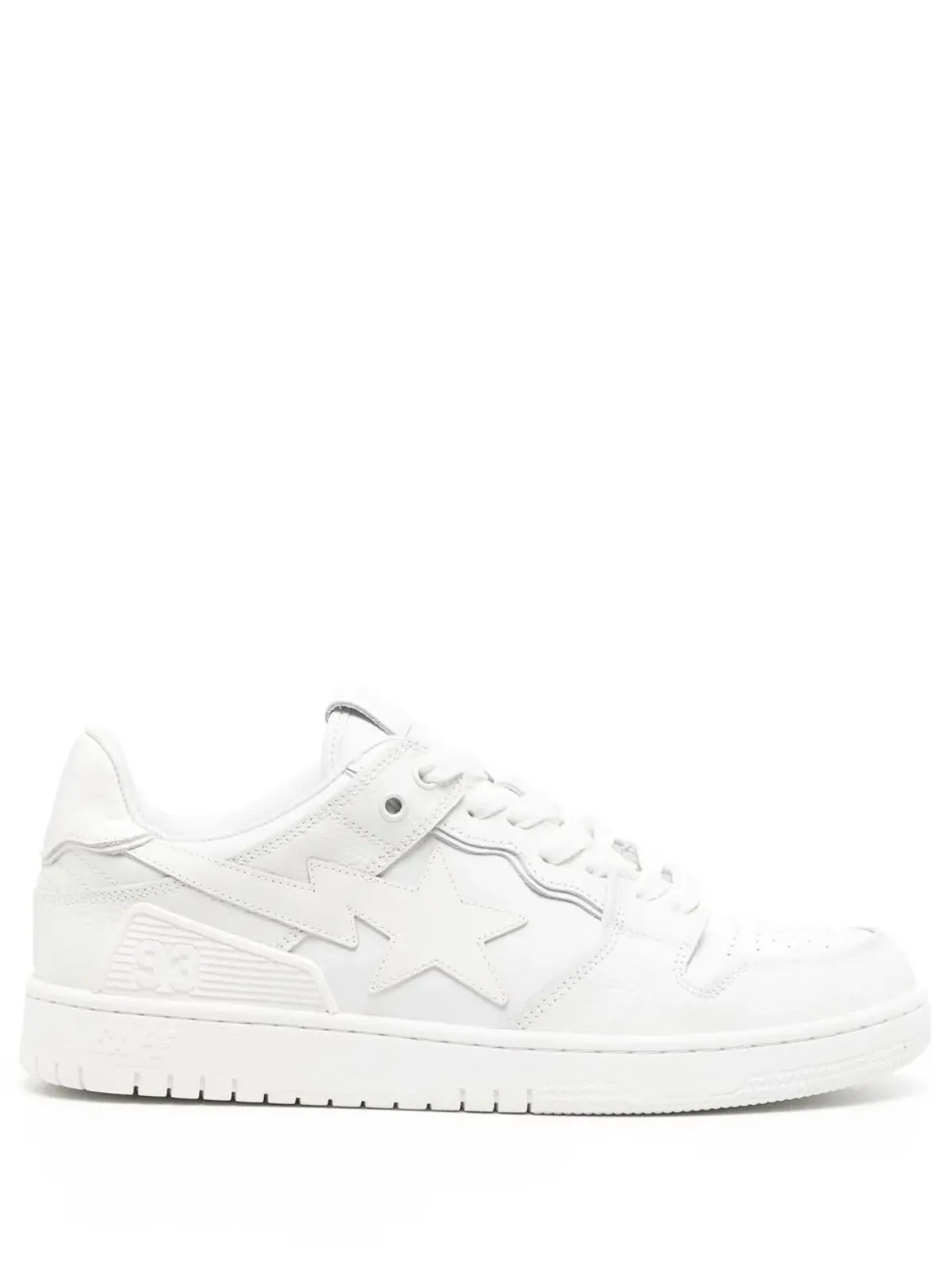 A BATHING APE® スターパッチ レースアップスニーカー - 画像1