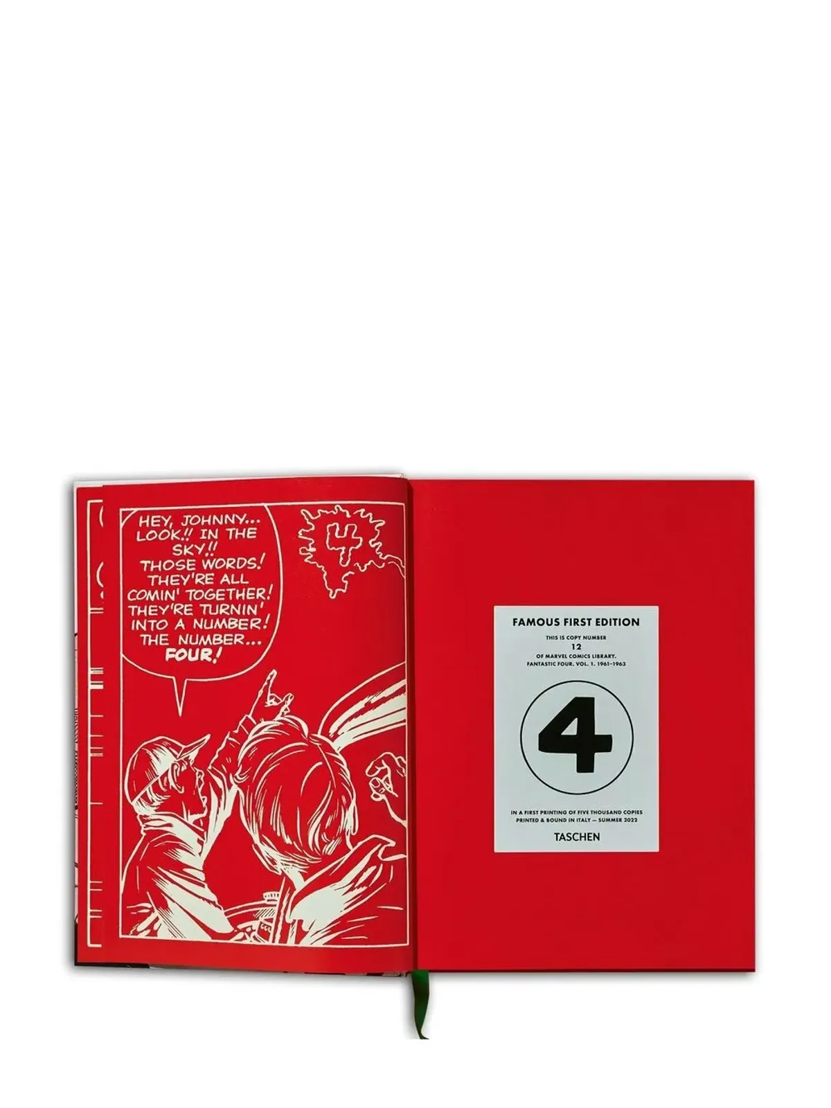 TASCHEN Marvel Comics Library: Fantastic Four book - Green - 画像4