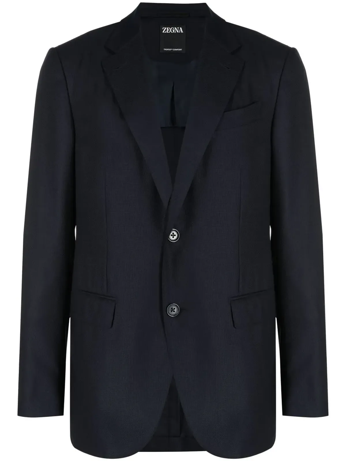 Zegna シングルブレストブレザー - 画像1