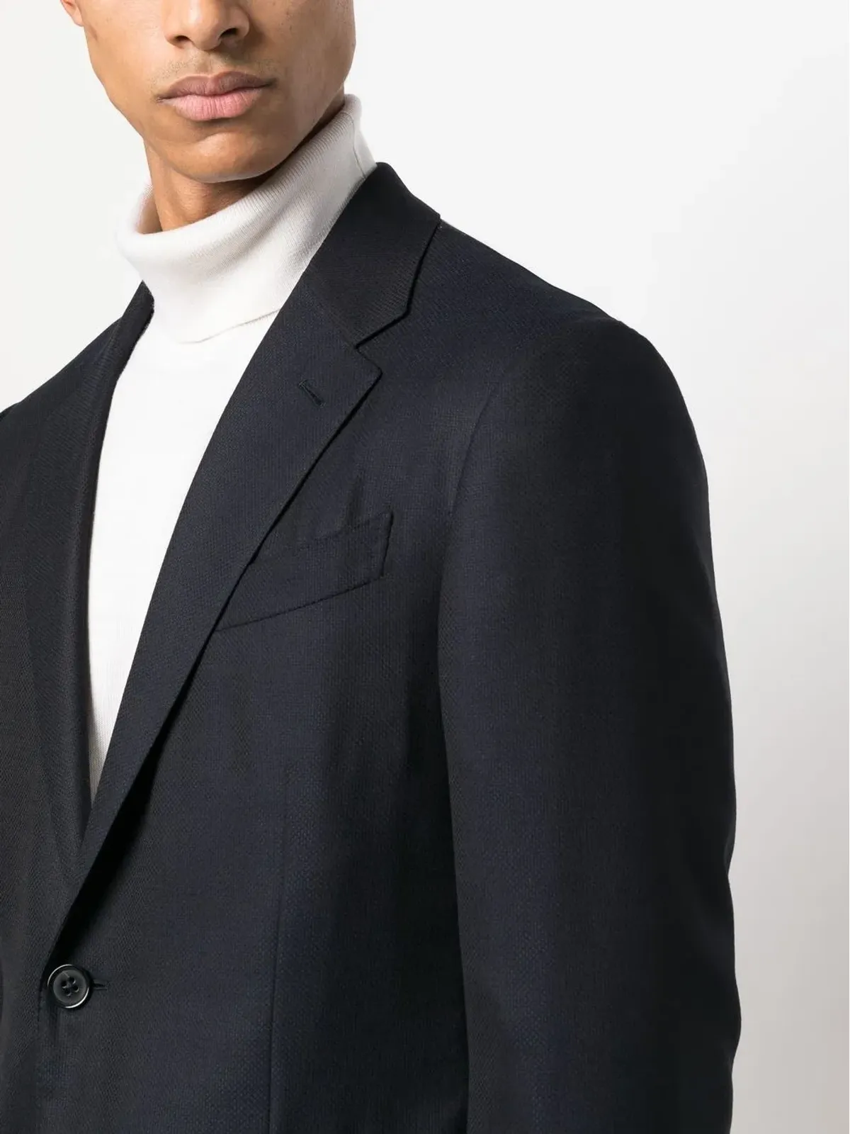Zegna シングルブレストブレザー - 画像5