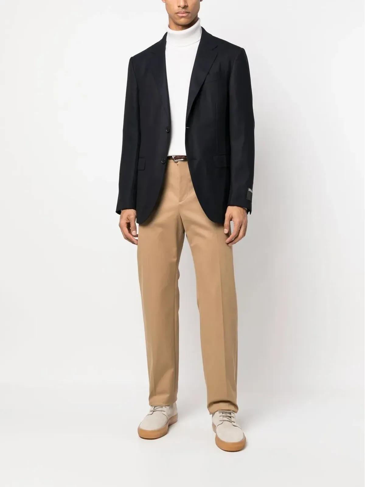Zegna シングルブレストブレザー - 画像2