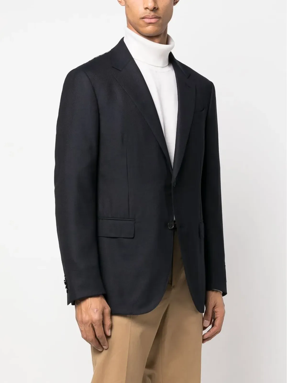 Zegna シングルブレストブレザー - 画像3