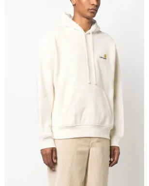 Carhartt WIP American Script コットンフード付きパーカー - Neutrals - サムネイル3
