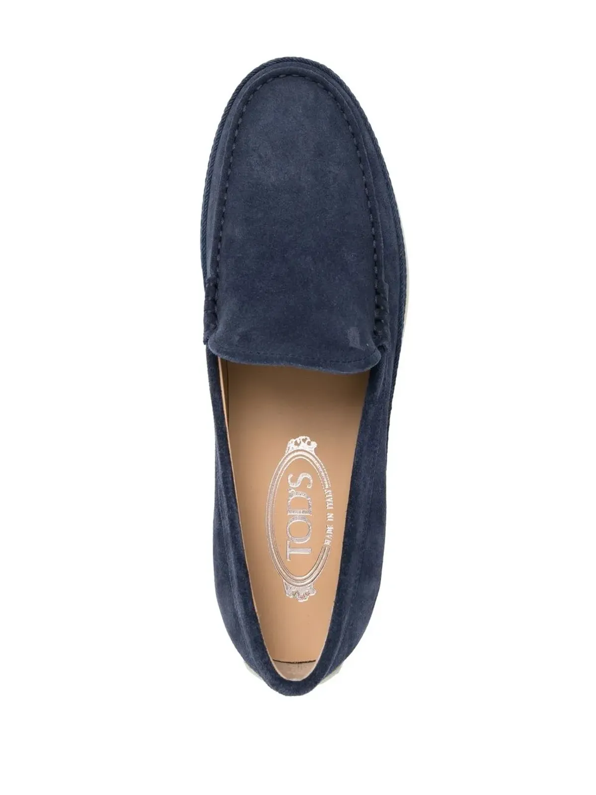 Tod's スリップオンレザーローファー - 画像4