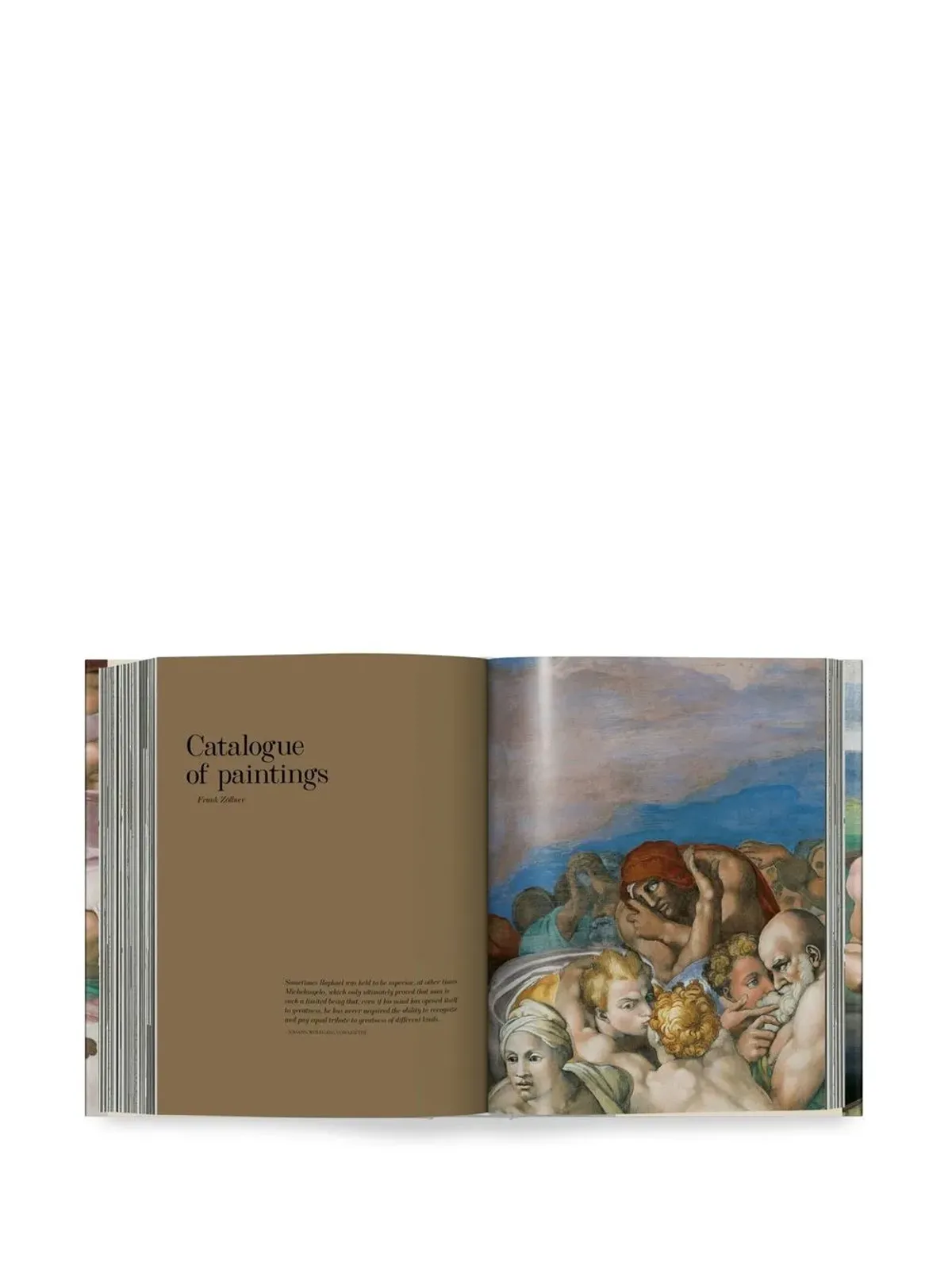 TASCHEN Michelangelo. The Complete Works. Paintings, Sculptures, Architecture - Brown - 画像3