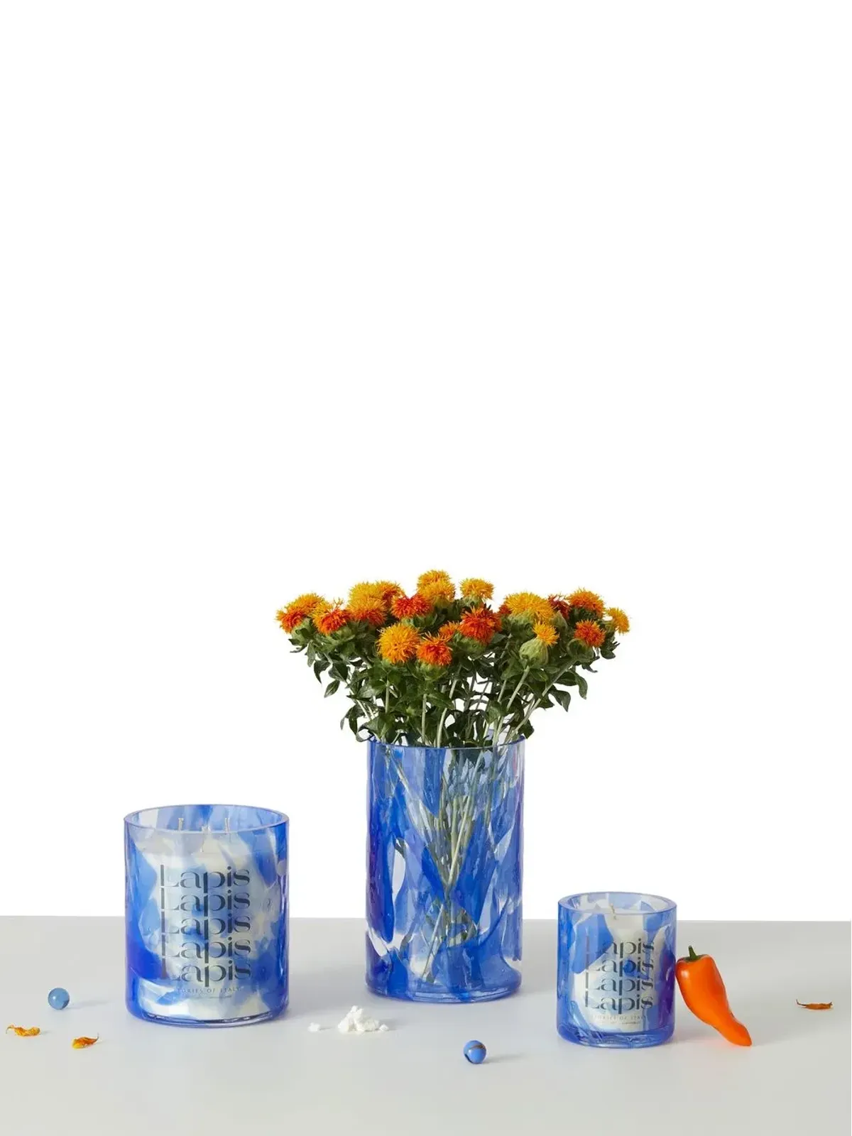 Stories of Italy Lapis scented candle - Blue - 画像4