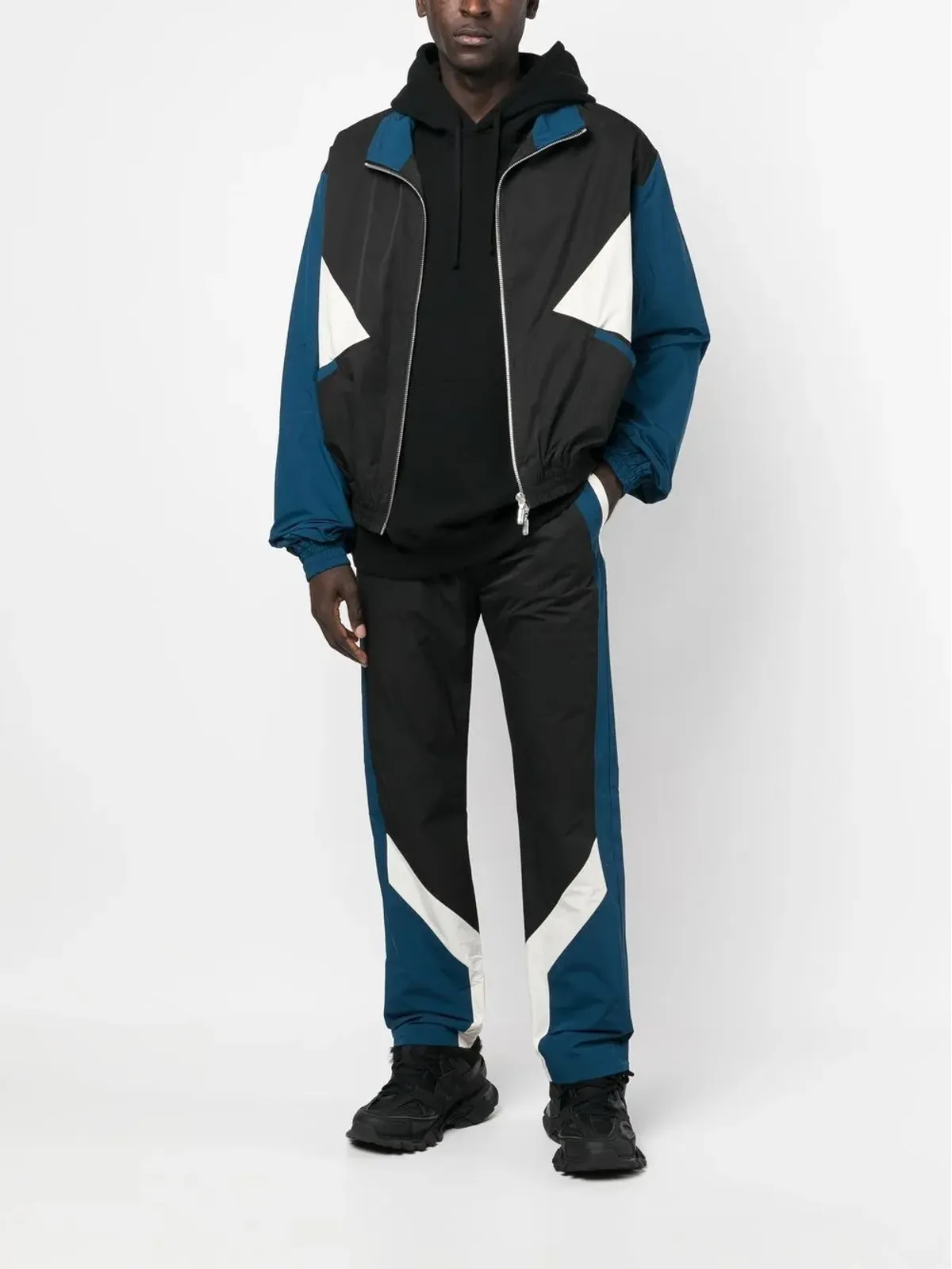 RHUDE カラー・ブロック トラックパンツ - 画像2