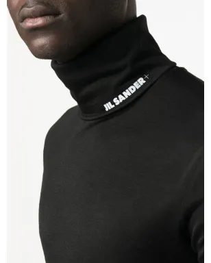Jil Sander ロゴプリント ロールネック セーター - サムネイル5