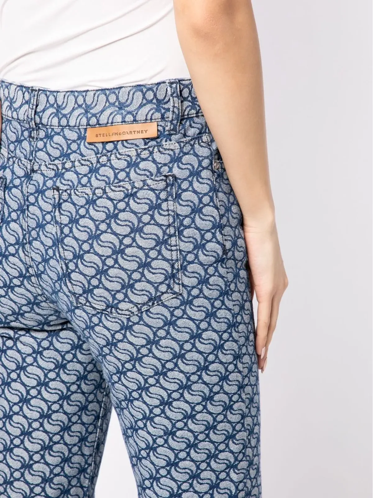 Stella McCartney デニムジーンズ ブルー - 画像5