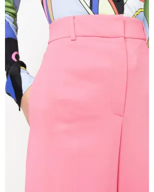 Moschino ハイウエスト パラッツォパンツ - ピンク - サムネイル5
