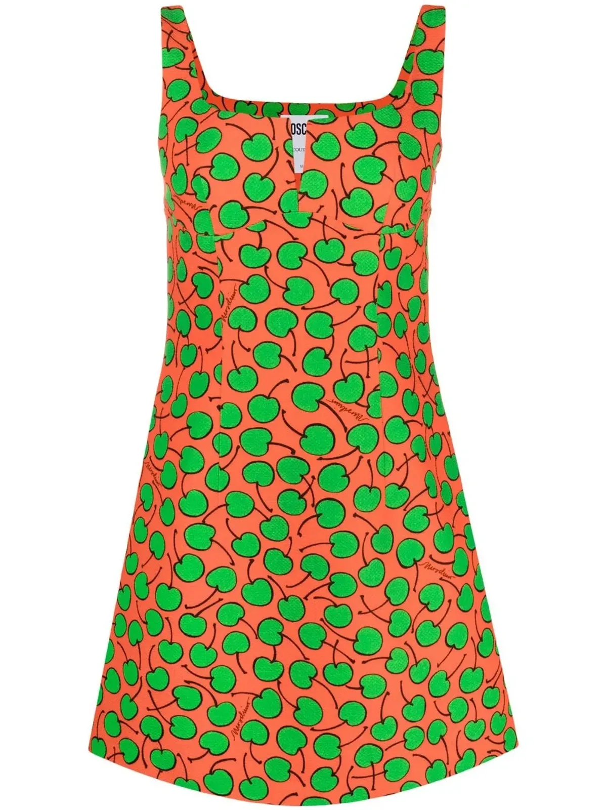 Moschino チェリープリントミニドレス - 画像1