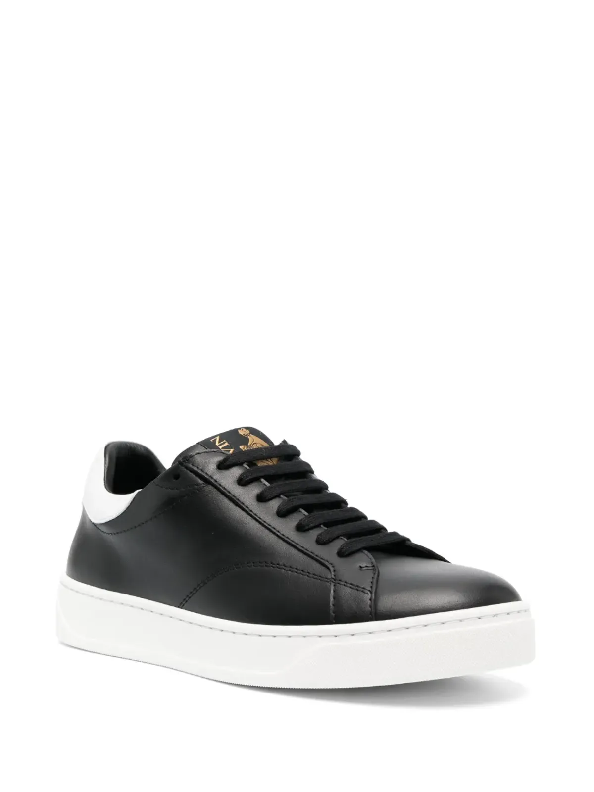 Lanvin DDB0 ロー・トップ レザー スニーカー - 画像2