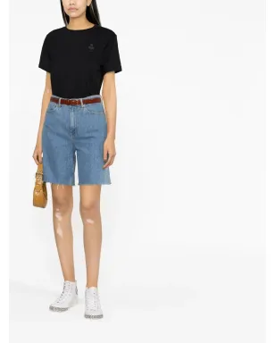 MARANT ÉTOILE Aby Tシャツ - ブラック - サムネイル2