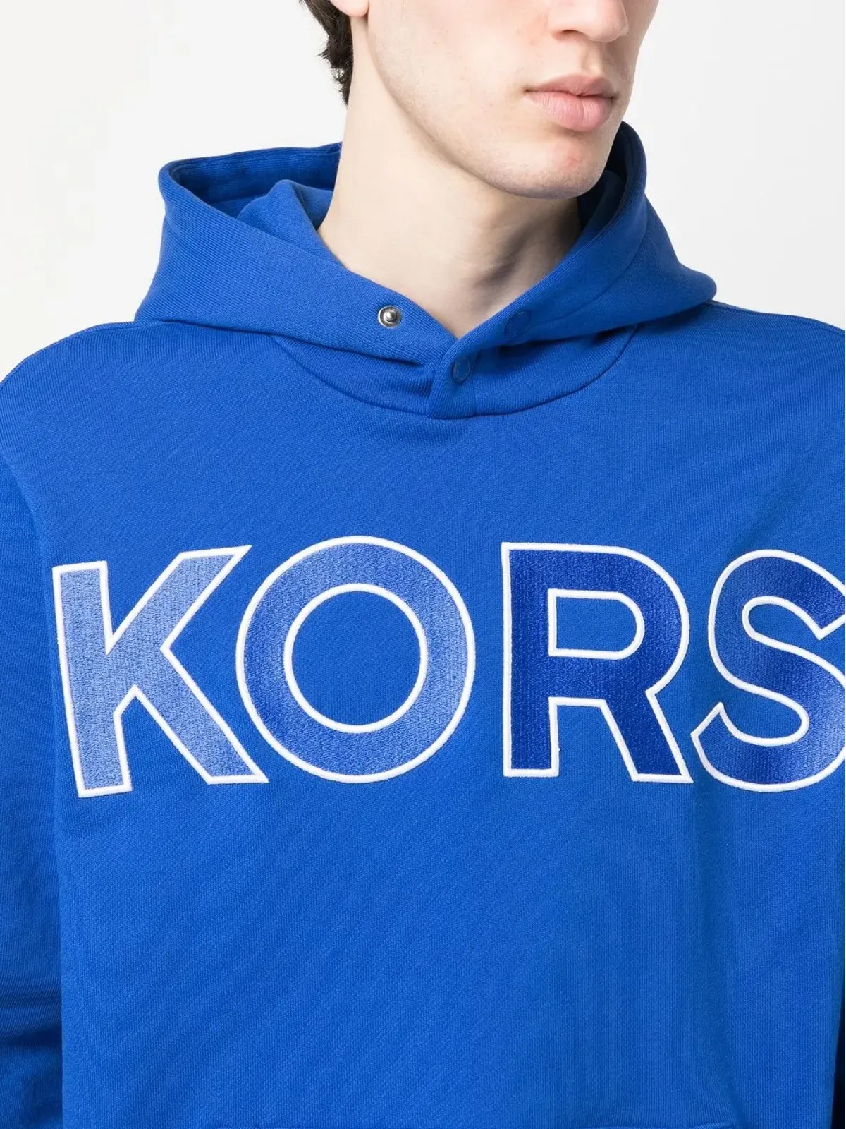 Michael Kors ロゴエンボス コットン フーディー - 画像5