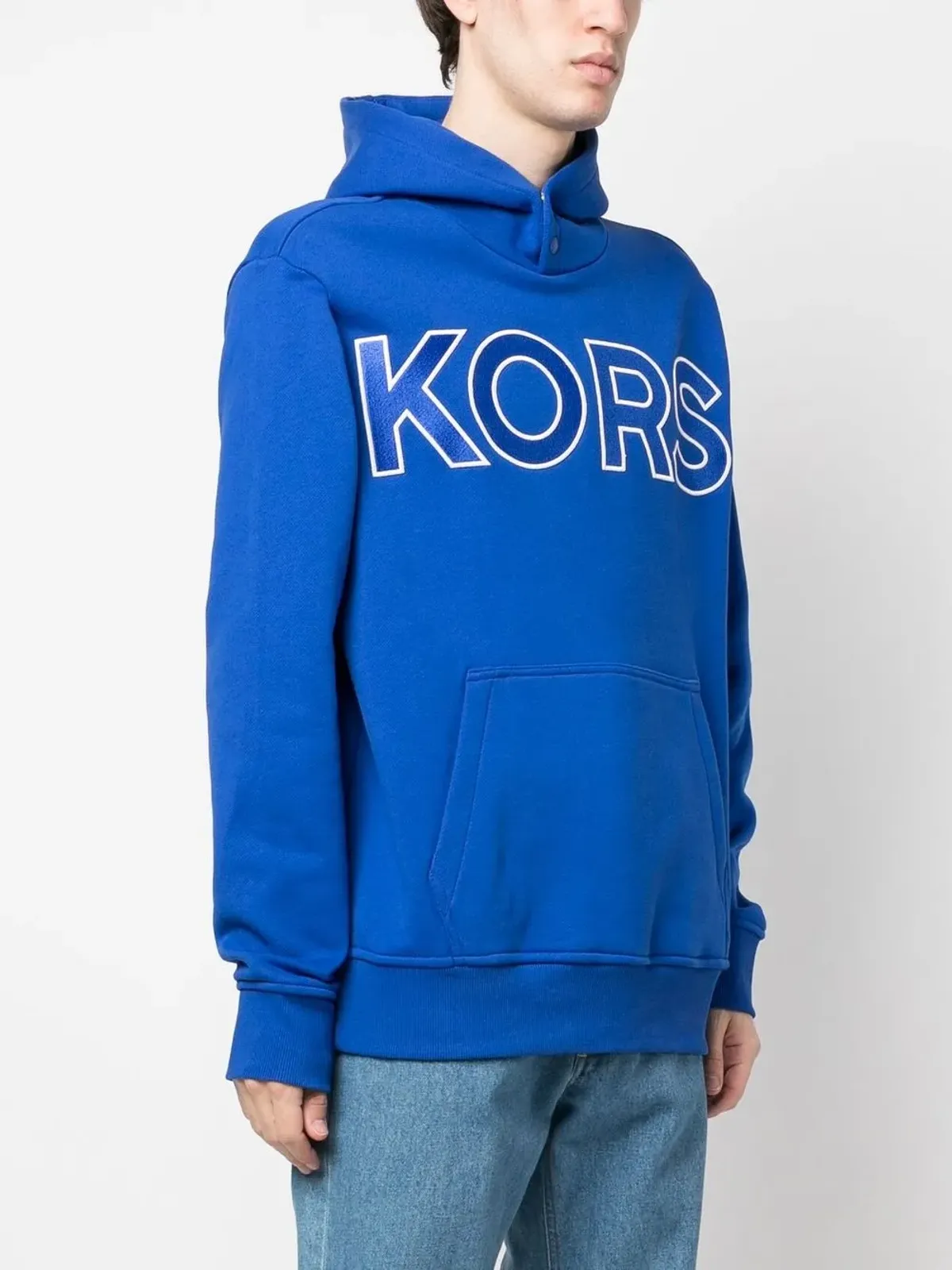 Michael Kors ロゴエンボス コットン フーディー - 画像3