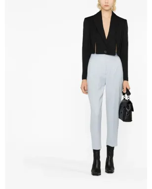 Alexander McQueen クロップドウールブレザー - サムネイル2