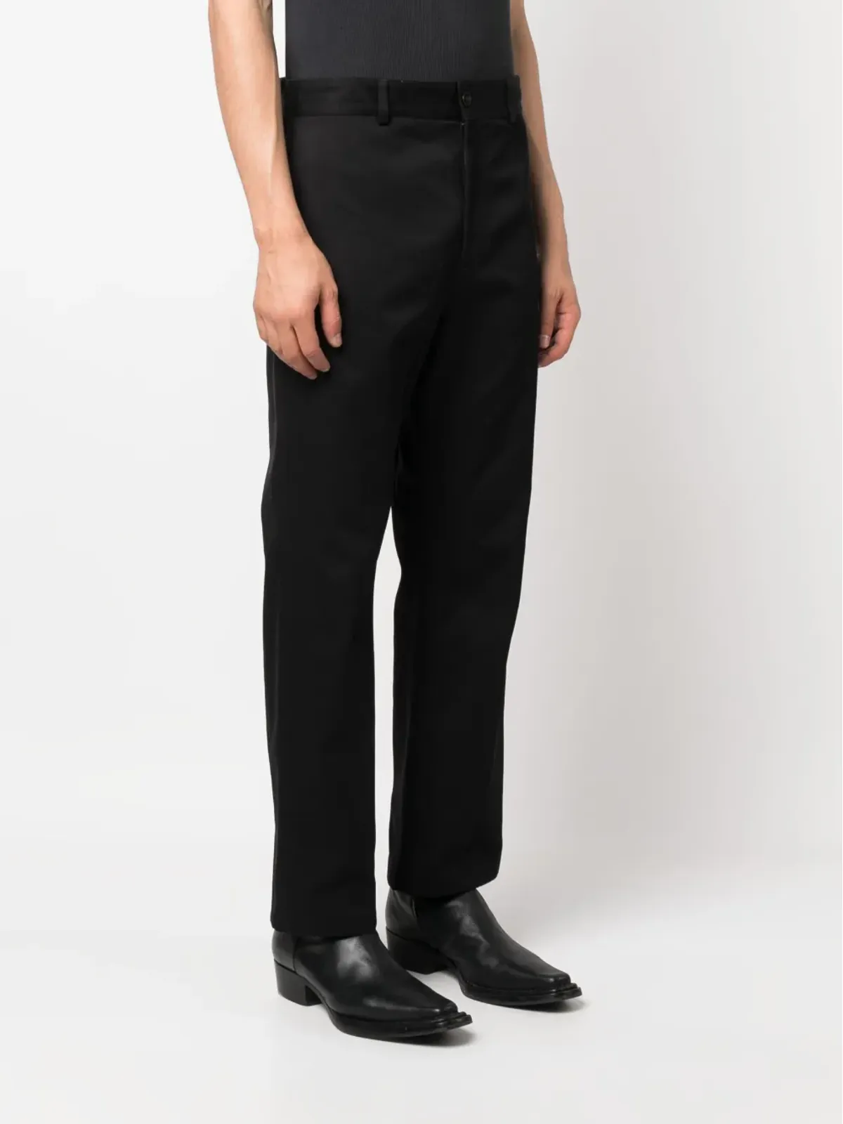 Acne Studios ストレートレッグ コットンパンツ - 画像3