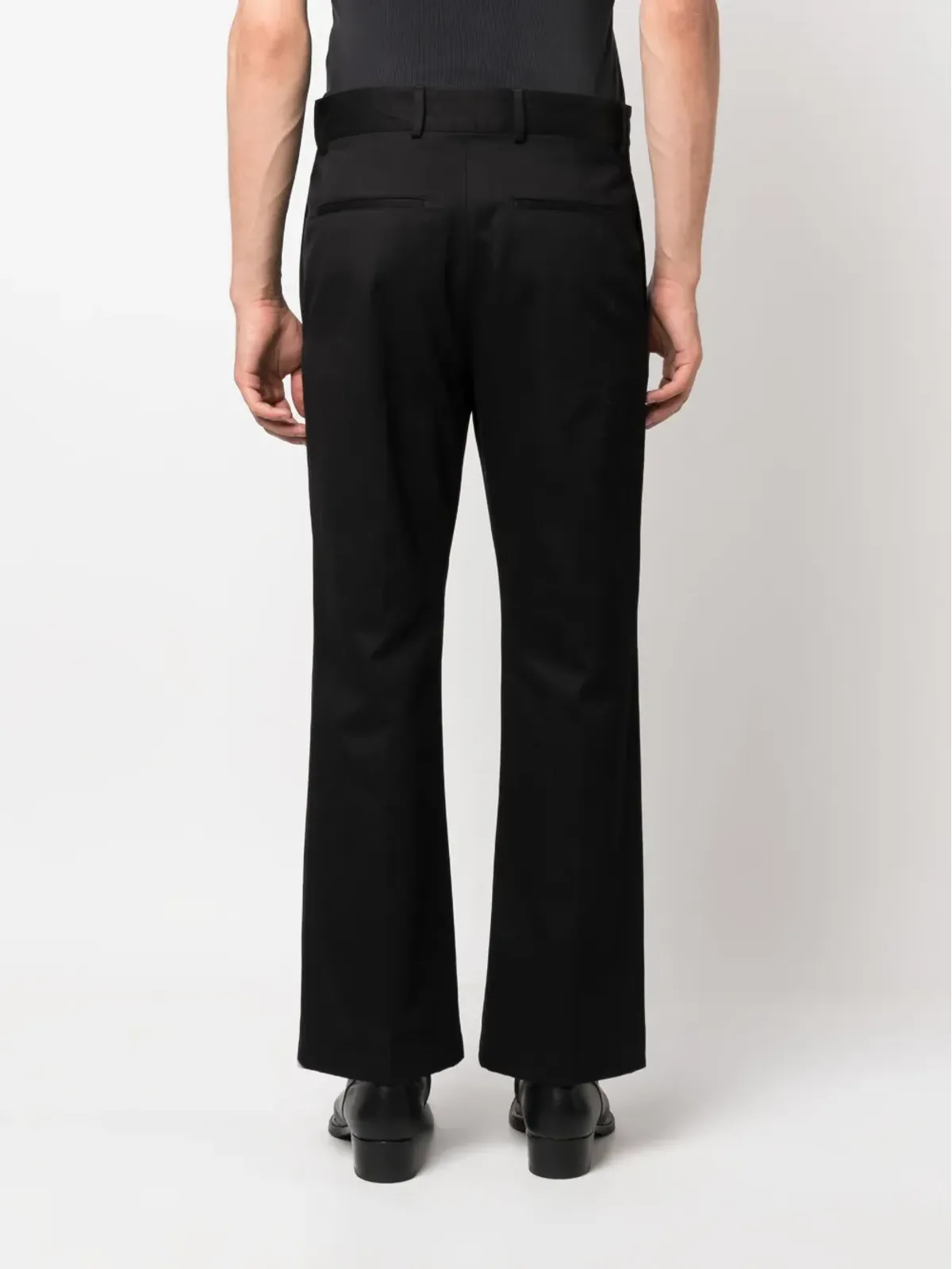 Acne Studios ストレートレッグ コットンパンツ - 画像4