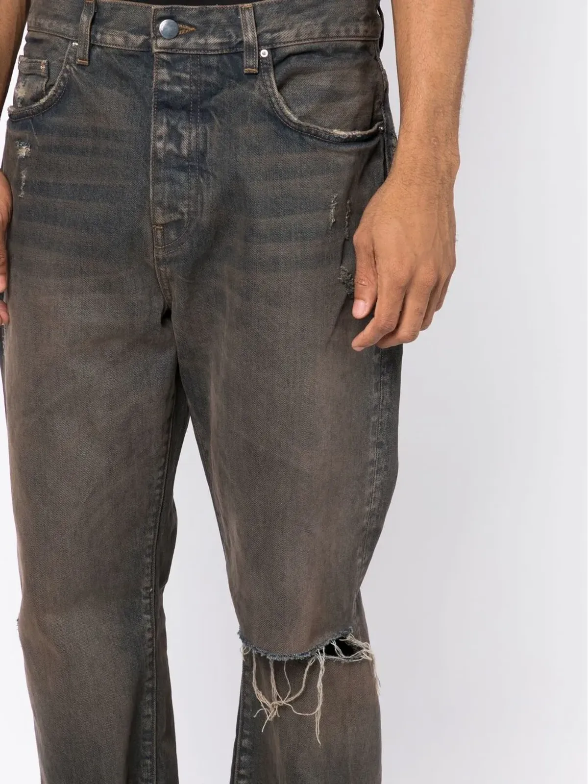 AMIRI MA Bar Pocket ストレートジーンズ - ブルー - 画像5