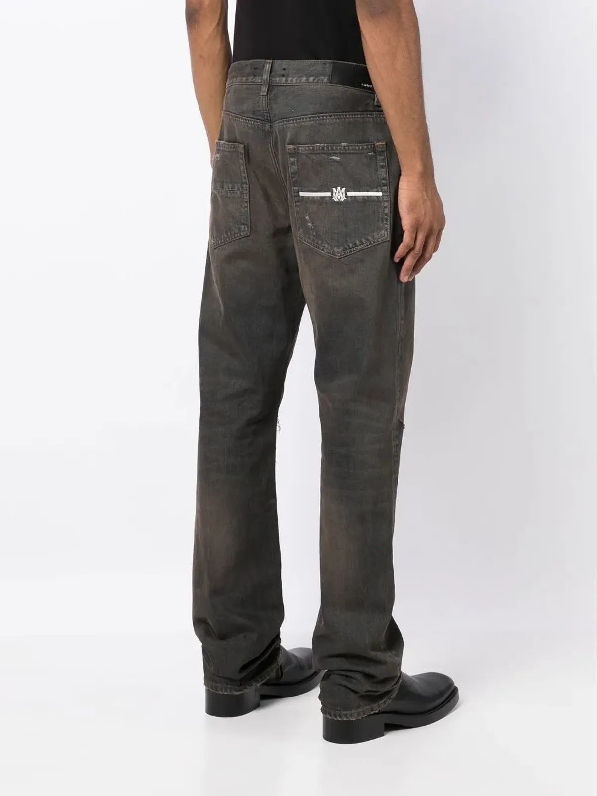 AMIRI MA Bar Pocket ストレートジーンズ - ブルー - 画像4