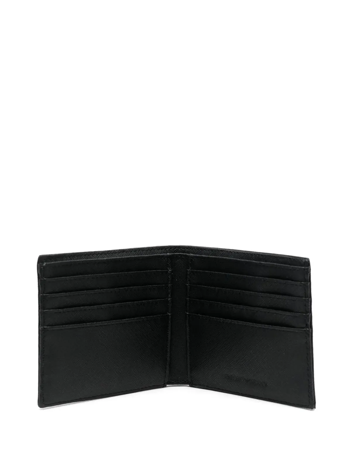 Emporio Armani ロゴプレート二つ折り財布 - 画像3