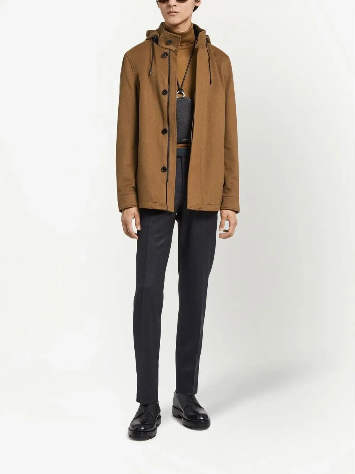 Zegna テーラードウールパンツ - 画像2