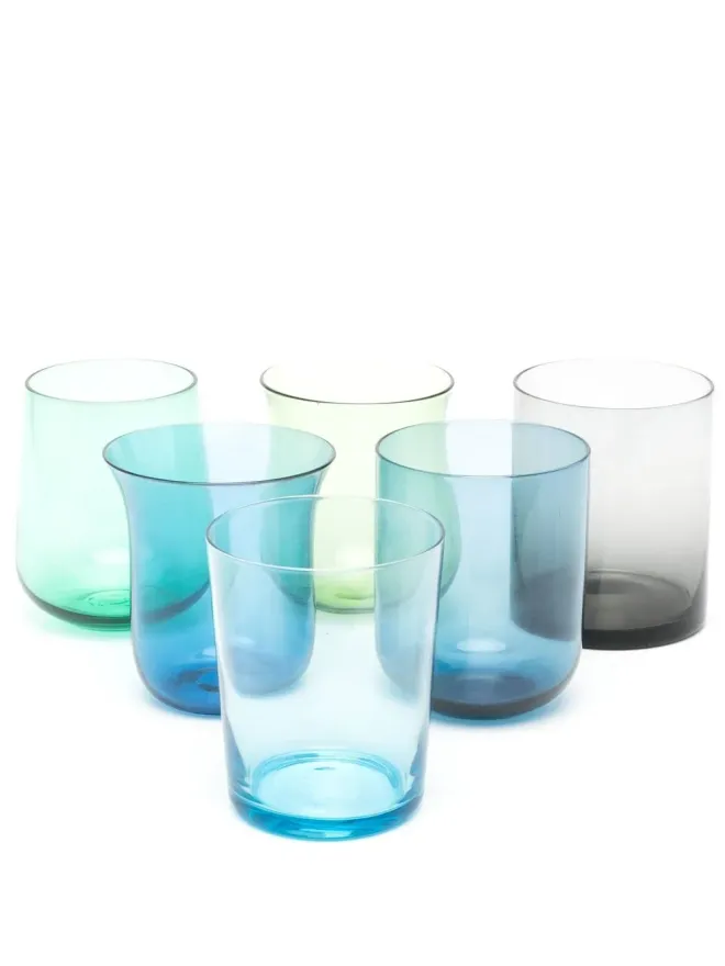Bitossi Home Bitossi Home ミックスシェイプ タンブラー セット6個 - ブルーの商品画像