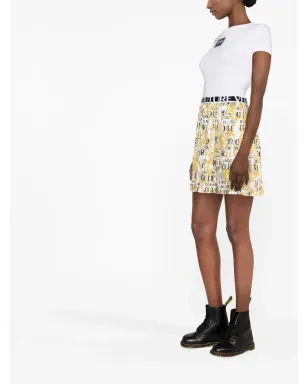 Versace Jeans Couture バロック柄プリーツスカート - サムネイル3