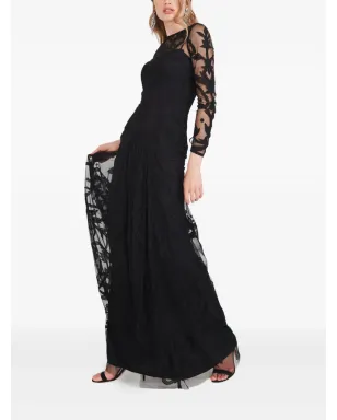 Temperley London フランシーヌ・タトゥー 花柄刺繍チュールドレス - サムネイル3