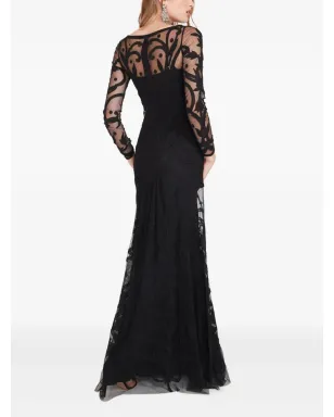 Temperley London フランシーヌ・タトゥー 花柄刺繍チュールドレス - サムネイル4