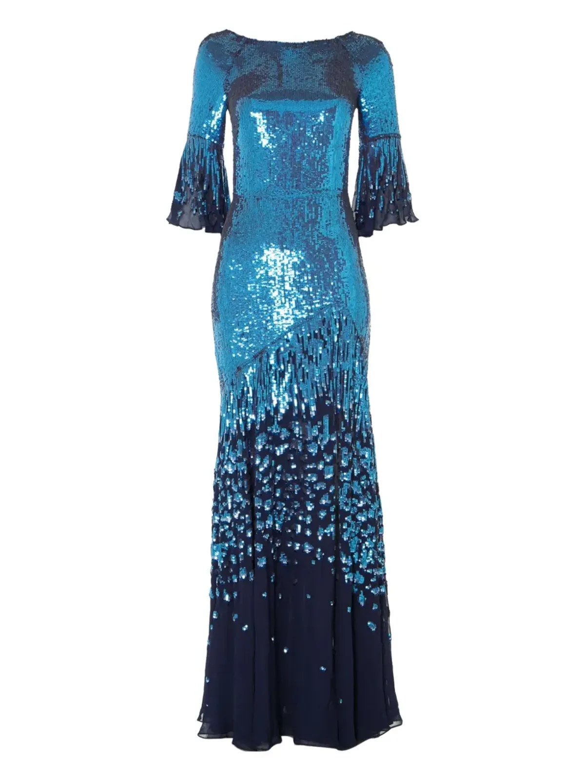 Temperley London 天体モチーフのスパンコール装飾イブニングドレス - 画像1