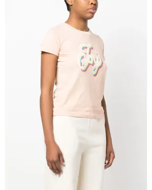See by Chloé グラフィックプリントTシャツ - サムネイル3