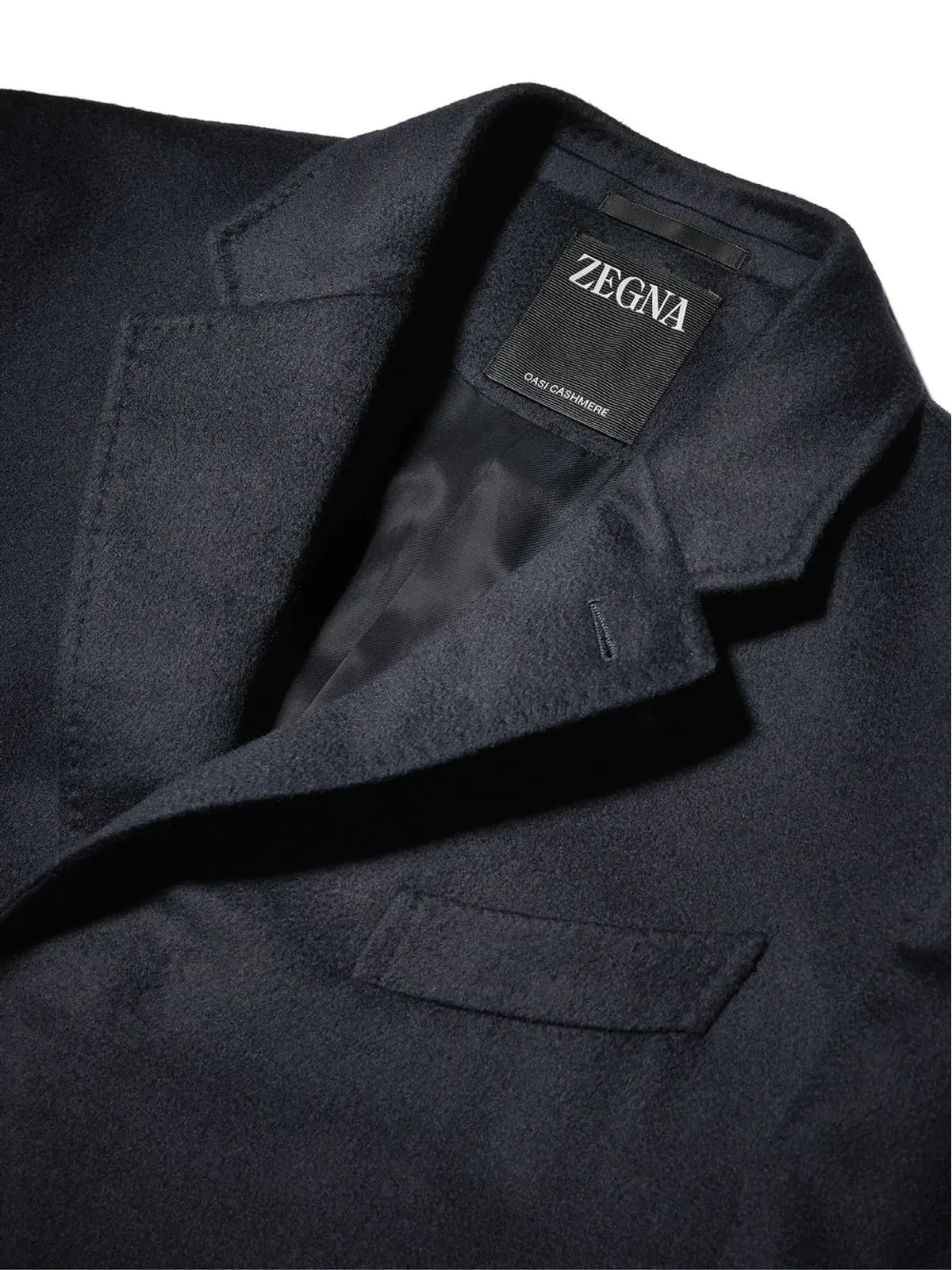 Zegna オアジ シングルブレスト カシミアコート - 画像5