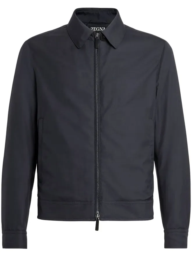ZEGNA Zegna Leggerissimo ジップアップ シャツジャケットの商品画像