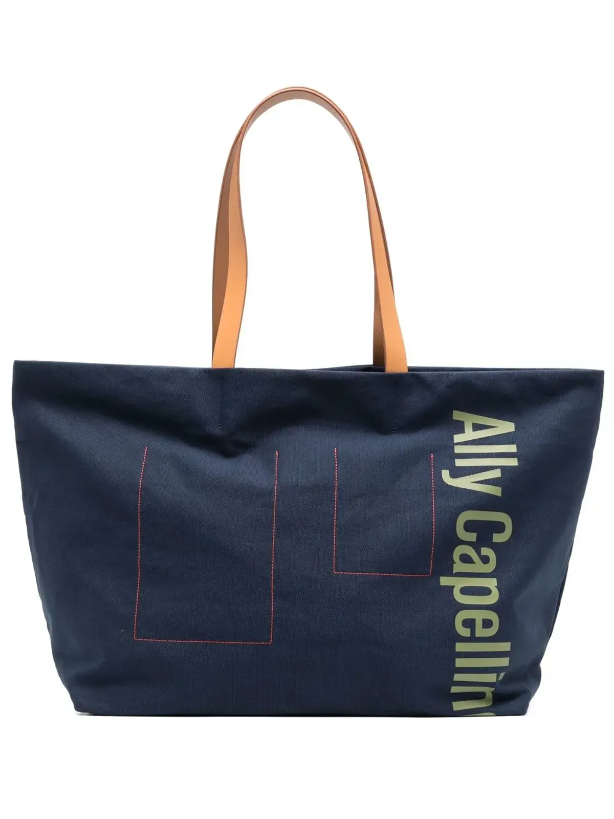 Ally Capellino ロゴプリント トートバッグ - 画像1