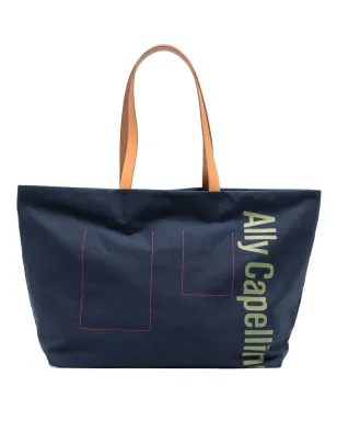 Ally Capellino ロゴプリント トートバッグ - サムネイル1
