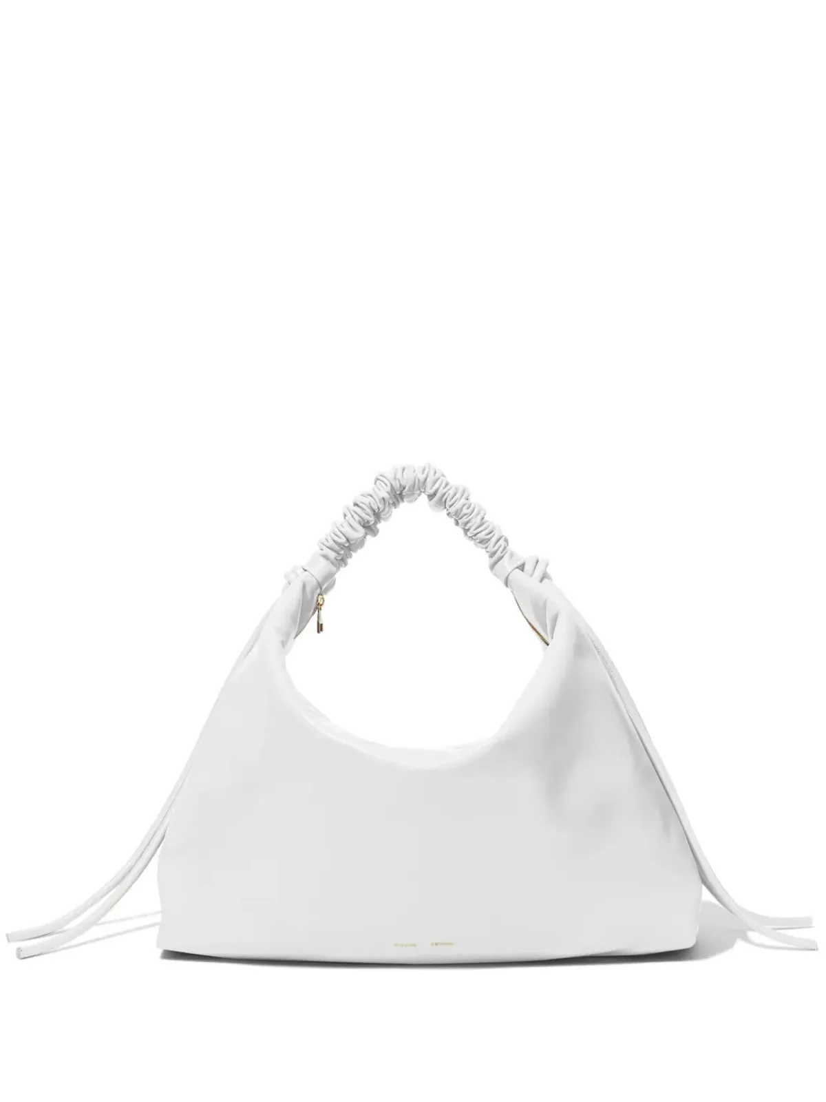Proenza Schouler 大型ドローストリングレザーショルダーバッグ - White - 画像1