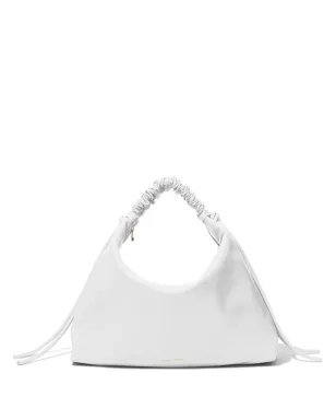 Proenza Schouler 大型ドローストリングレザーショルダーバッグ - White - サムネイル1